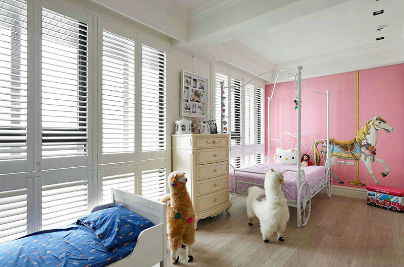210平的新古典風格裝修的兒童房