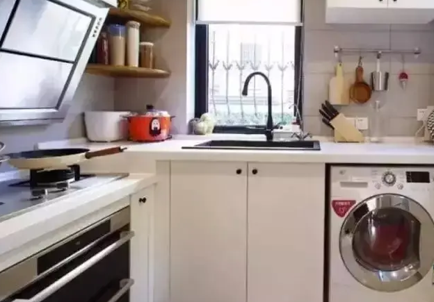 小户型洗衣机适合设计在哪里 别墅洗衣机适合设计在哪里