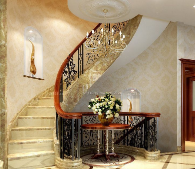 别墅楼梯风格汇总 别墅楼梯装修设计类型
