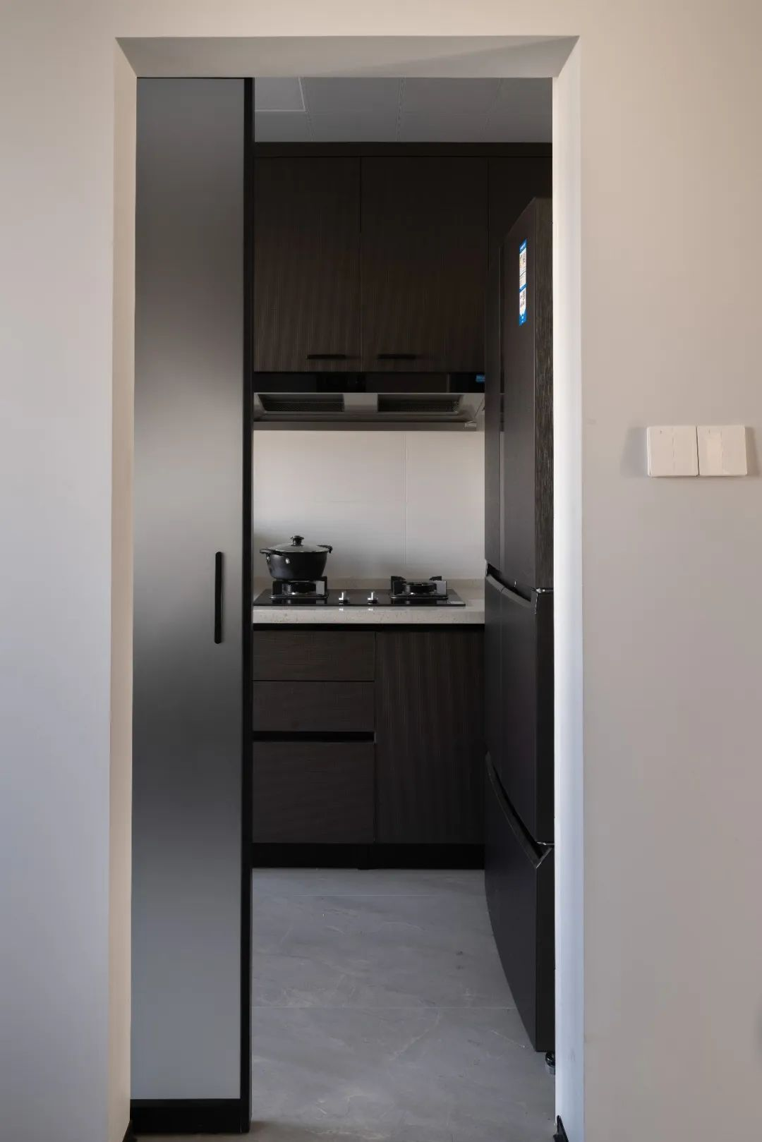 92m²两居室现代简约-厨房效果图