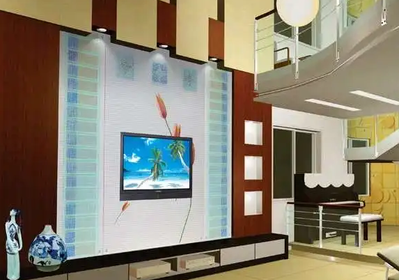 怎样设计布局玻璃电视背景墙 背景墙装修设计要注意什么