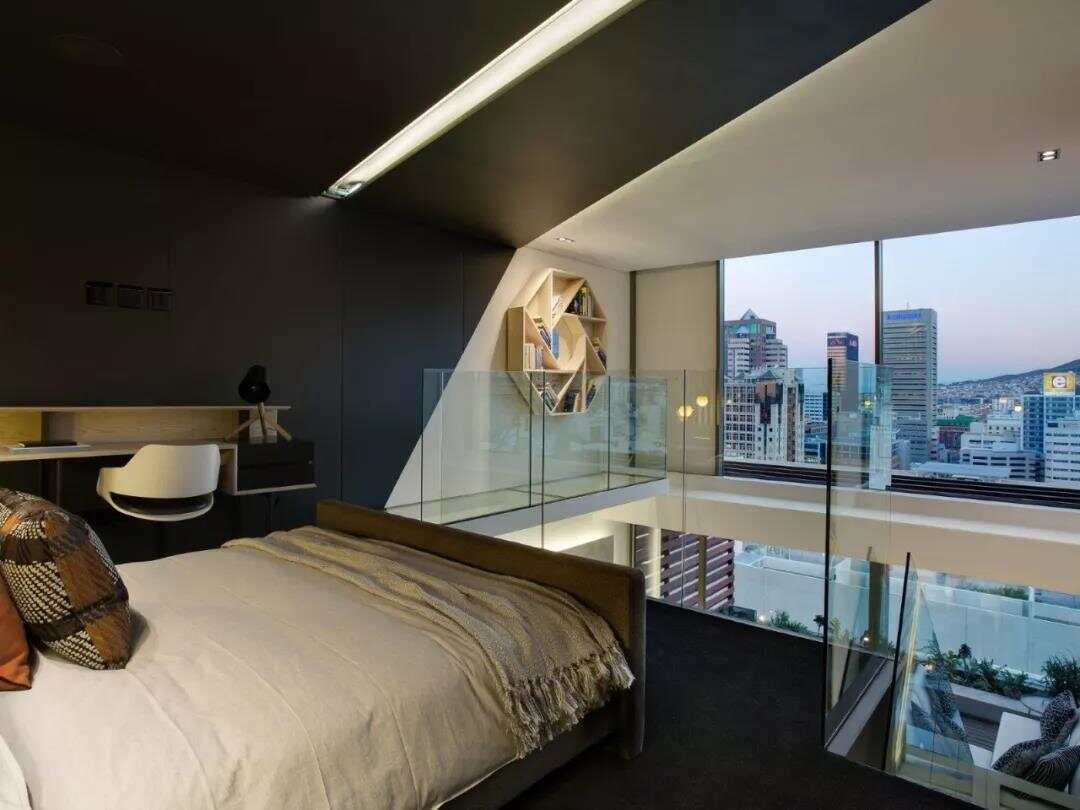 Loft韩式风格二层楼公寓卧室装修效果图