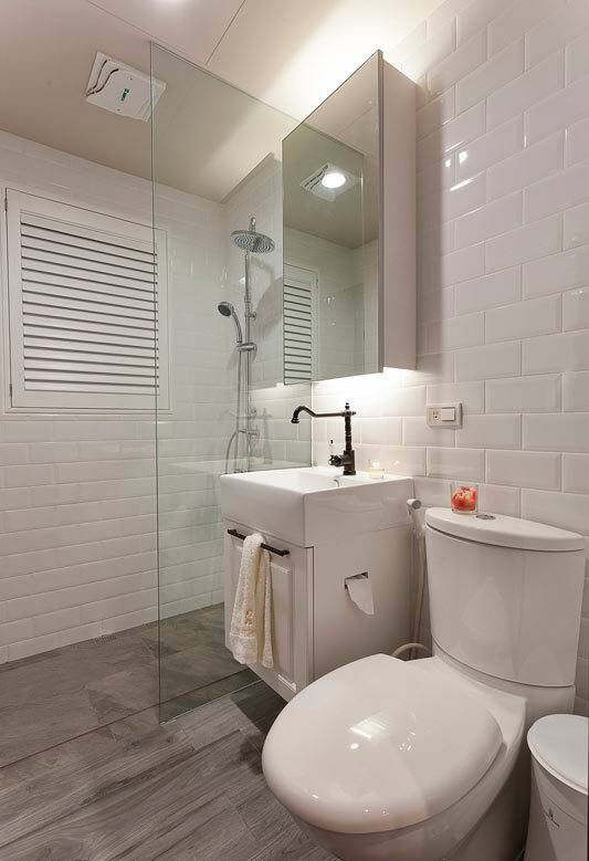 90平米两居室美式卫生间设计