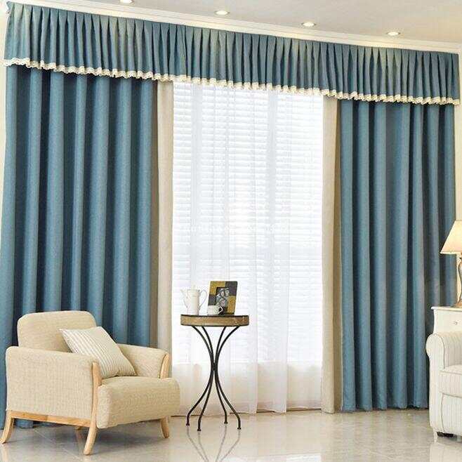 遮光窗帘常用的材料有哪些遮光窗帘效果图
