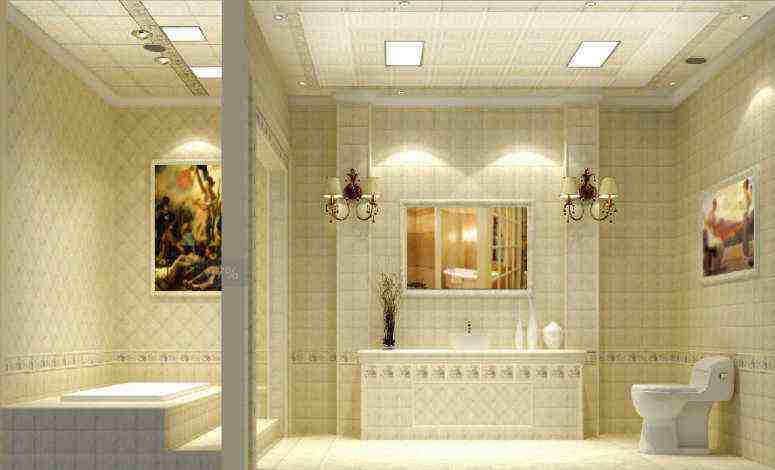 浴室集成吊顶灯怎么更换以及如何保养