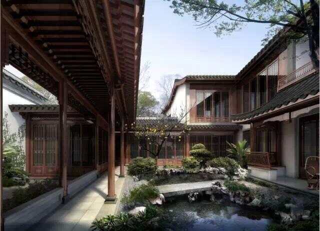 中式风格的庭院应该如何设计搭配