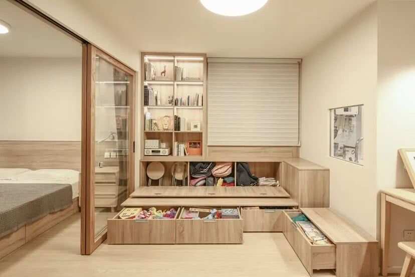 日式小户型卧室榻榻米的设计风格有哪些