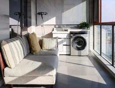 阳台装修能放洗衣机吗 洗衣机怎样摆放好