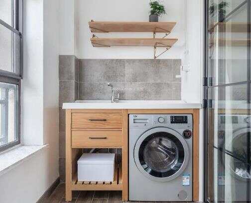 阳台装修能设计洗衣机吗 怎样设计洗衣机摆放位置