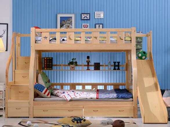 实木双层儿童床尺寸哪些 儿童床选什么材质的好