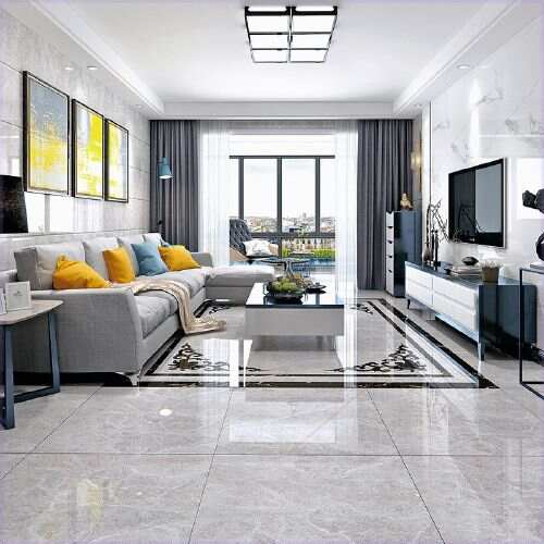 客厅地板砖颜色如何选择  客厅地板砖规格有哪些
