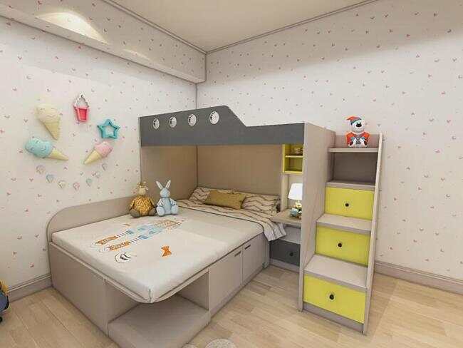 儿童房间设计面积小怎么利用空间