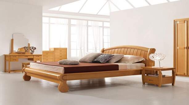 实木床用哪一种木材最好   选购实木床的时候该注意哪些