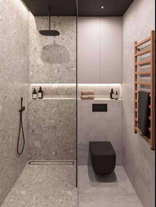浴室安装隐藏式花洒怎么样   卫生间瞬间提高档次