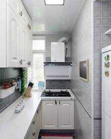 厨房装修面积小  合理摆放设计很重要