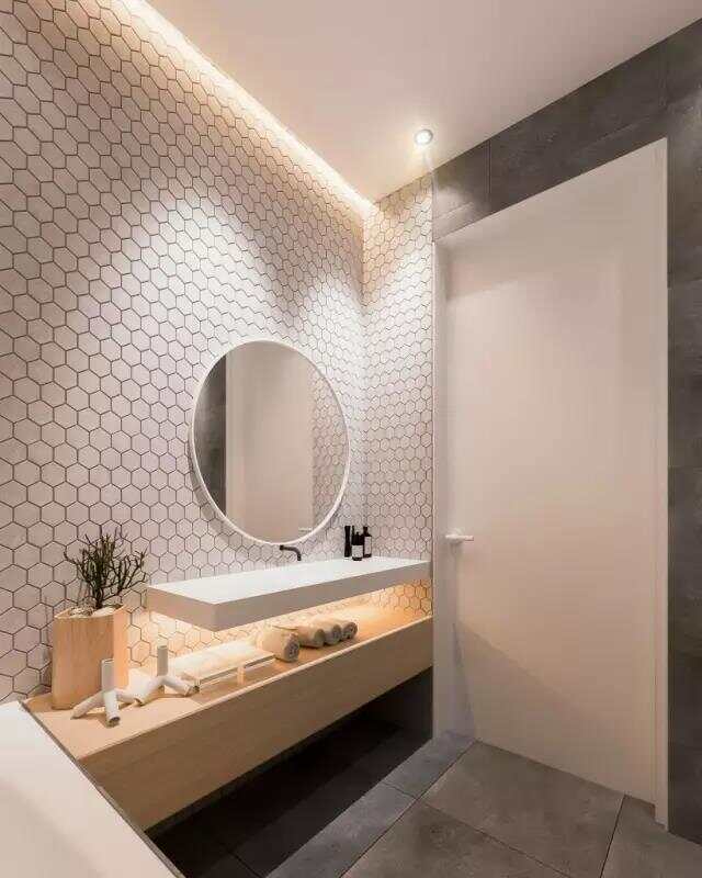 单身公寓北欧简约卫生间设计