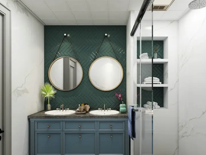 卫生间装修设计什么品牌浴室柜好用 打造优雅生活