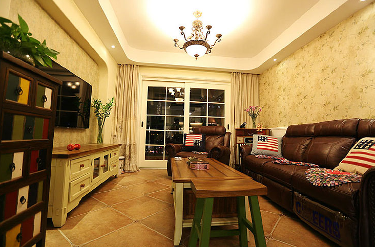 田园风格设计装修用什么地板颜色 地板搭配枫木色家具怎么样