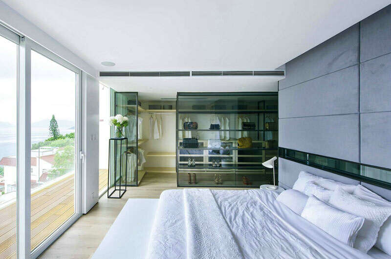 静谧东南亚风格公寓卧室效果图