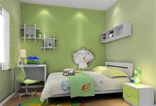儿童房适合刷哪些颜色   儿童房选漆千万不能马虎