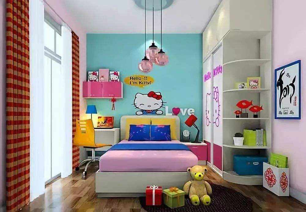 儿童房设计灵感男孩房和女孩房的区别