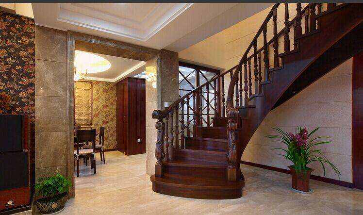 别墅弧形楼梯的设计应该注意哪些问题 尺寸又是什么