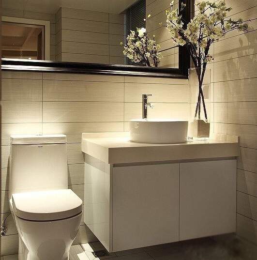 如何设计小卫生间  小卫生间的浴室柜设计
